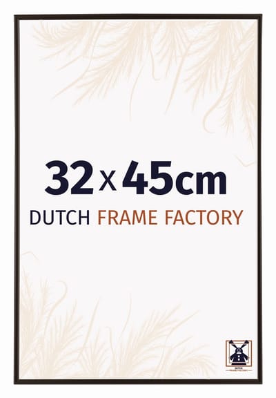 Fotolijst 32x45 cm - Kunststof - Antraciet - Easy