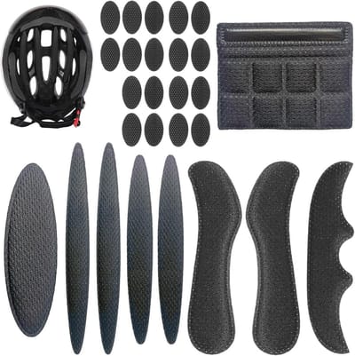 Fietshelm Kussen Set - Universele Zachte Helmkussens voor Comfort en Bescherming