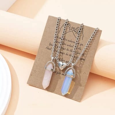 Vriendschapskettingen – Kristal Sieraden Set van 2 Stuks | EmmyRovi