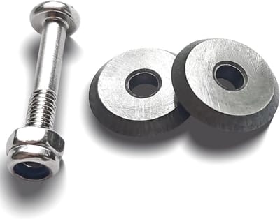 Tegelsnijders Wielen 12 mm - Geschikt voor Handmatige Tegelsnijders - 2 Stuks Vervangingswielen voor Keramiek, Porselein en Glas