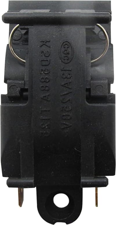 Waterkoker Knop - Vervangend Onderdeel - Veilig Koken - Temperatuur Beveiliging - 5 x 2 x 1 cm - Zwart