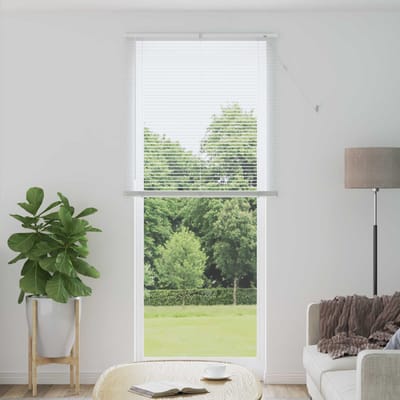 vidaXL - Venetiaanse - jaloezie - Wit - 213 - x - 70 - cm - 25 - mm - PVC