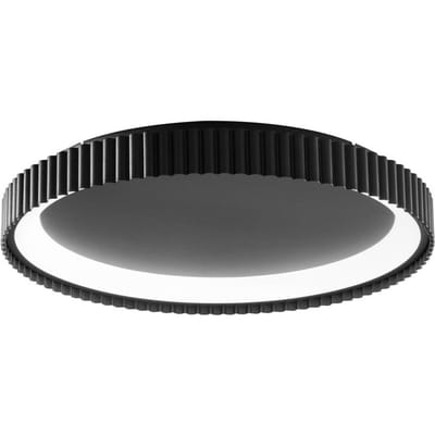 Luce Ambiente Design LED plafondlamp Niike, zwart, Ø 50 cm, metaal, CCT