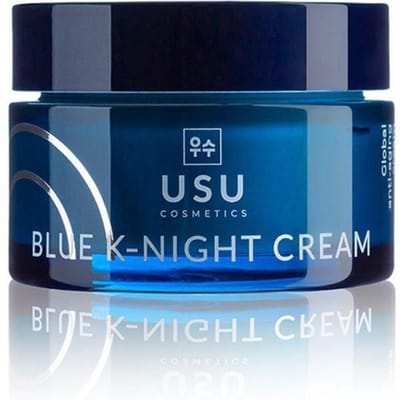 Crème - Usu Cosmetics - Blue K-night - 50 ml - Gemengd - Crème Textuur