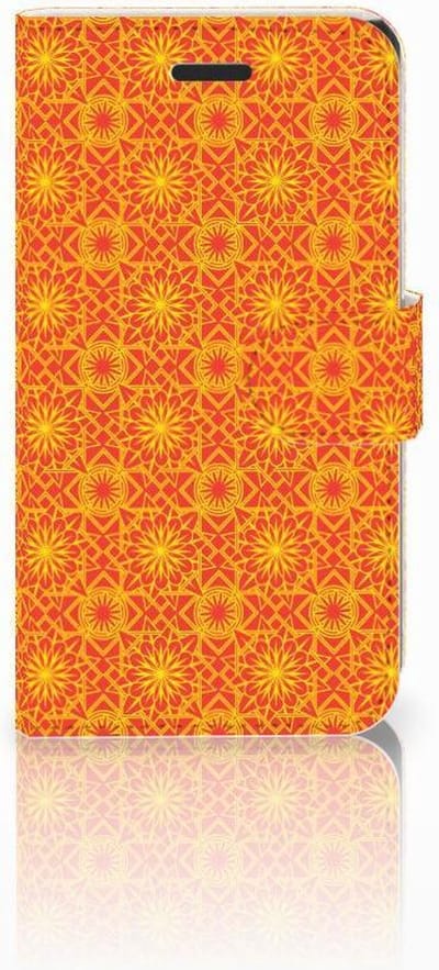 Samsung Galaxy Xcover 3 | Xcover 3 VE Telefoon Hoesje Batik Oranje