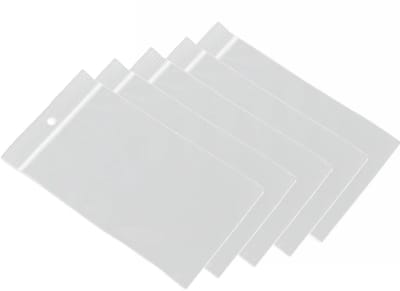 Gripzakjes - 200x st - transparant - 40 x 60 mm/4 x 6 cm - verpakkingszakjes- Luchtdicht - gripsluiting/druksluiting - hersluitbaar