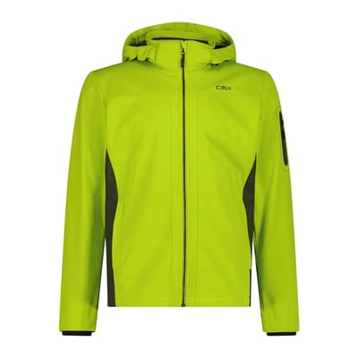 Cmp Zip Hood 39a5027 Softshelljack Groen L Man