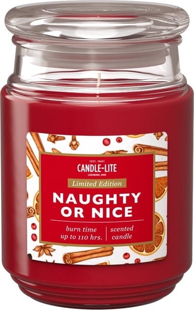 Geurkaars Naughty Or Nice - Candle Lite - Trendy