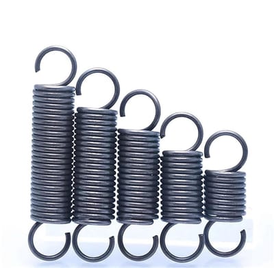 Trekveren met haken - Verlengveren - Apparaten Reparatie - Strakke toonhoogte - 1x10/12mm 25-60mm - Metaal