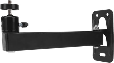 Projector Muurbeugel - Camera Ophanging - Film Kijken - Verstelbare Hoek - 30 x 20 x 4 cm - Zilver