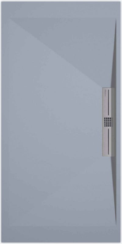 Sanifun douchebak Stone Side Gray Smooth 1600 x 900 S