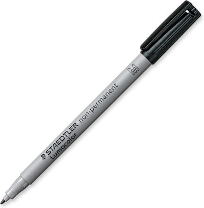 Staedtler Universal pen Lumocolor non-p.10 pcs M bla