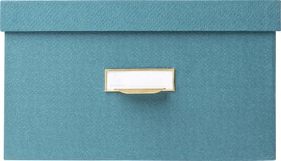 Exacompta Set van 3 in elkaar passende dozen OfficeByMe - Eendenblauw - 79603E