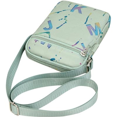 Mode Hete Stempeling Letters Nieuwe Schoudertas Vrouwelijke Lichtgewicht Joker Koreaanse Versie van De Messenger Bag Draagbare Pendelaar Mobiele Telefoon Kleine Tas. white
