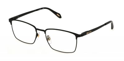 Just Cavalli VJC058 Nero lucido totale 55/18/145 MAN Brilmonturen