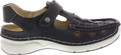 Dames Sandalen Wolky 0720435-700 Rolling Sun Zwart - Maat 36