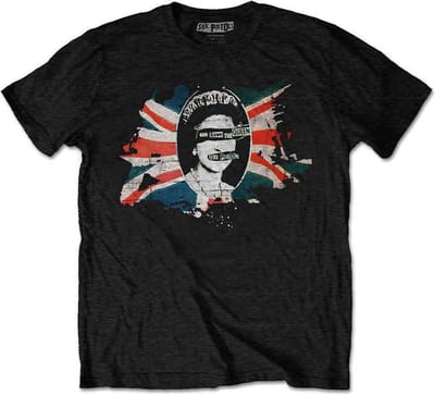 Sex Pistols - God Save The Queen Heren T-shirt - M - Zwart
