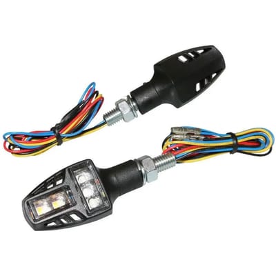 Paar compacte 5-led knipperlichten Replay Universel