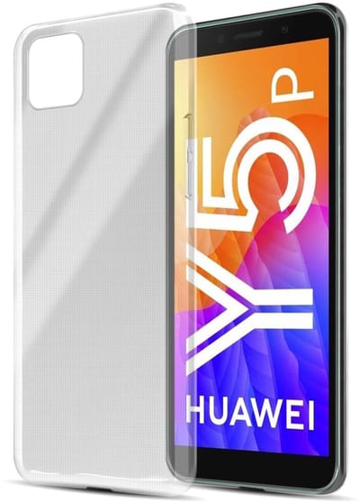 Cadorabo Hoesje geschikt voor Honor 9S / Huawei Y5P in VOLLEDIG TRANSPARANT - Beschermhoes gemaakt van flexibel TPU Silicone Case Cover