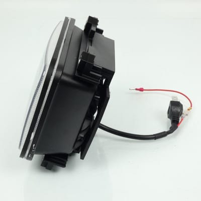 Optique avant EVOK pour auto Piaggio 50 Ape Tm 1985 à 1989 Iron Led 12V Neuf
