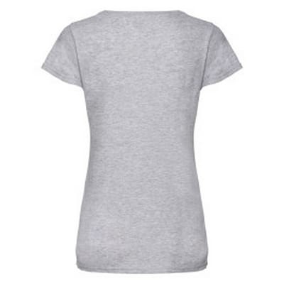 Fruit of the Loom Dames/Dames T-Shirt (Heide Grijs)