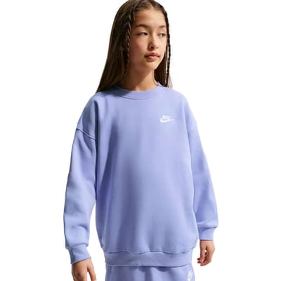 Nike Sportswear Club Fleece Sweater Kinderen Paars - Maat S