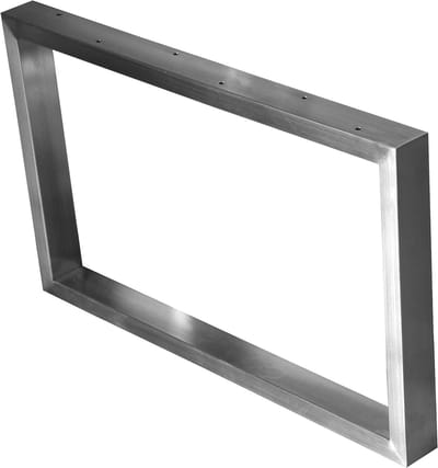 Tafelframe Roestvrij Staal - Tafelonderstel Frame - Tafel Maken - Roestbestendig - 200x500 cm - Zilver