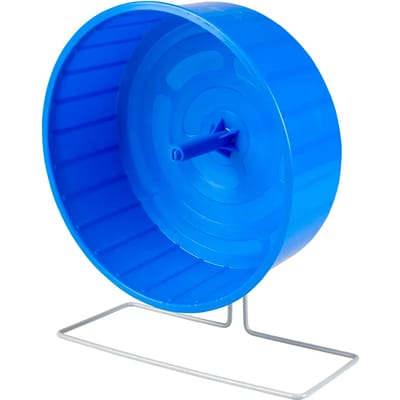 Duvoplus - Speelgoed Voor Dieren - Knaagdier - Looprad Plastiek M - Ø20cm Blauw - 1st