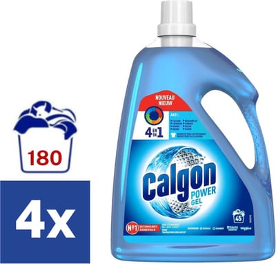 Calgon Ontkalkingsgel 4in1 Power - 4 x 2.25 l (180 wasbeurten)