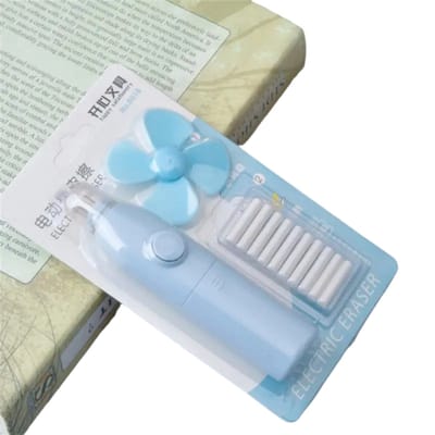 Bovista Elektrische Gum - Doezelaar - Electrische - Electric Eraser - Blauw