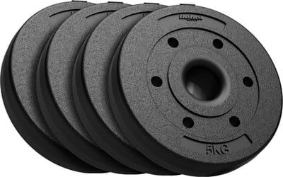 Rebel Active Serie - Bitumineuze Olympische Gewichtsset - 4x5kg - 51mm Gat - PVC Coating