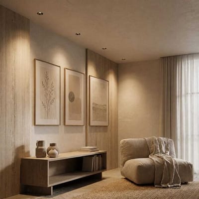 LUSENZ Set van 3 Trimless Inbouwspots Junaro Bronzo - Inbouwdiepte 100mm - GU10-fitting - IP20 voor binnen - Brons - Met doorlusbedrading