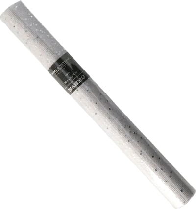 Home & Styling Decoratie stof/tafellopers - 2x - zilver - 38,5 x 200 cm