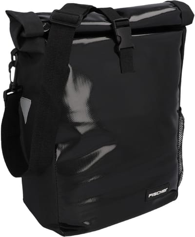 FISCHER bagagedragertas Kurier, zwart