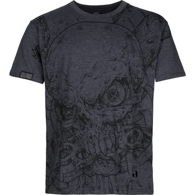 Five Finger Death Punch T-shirt - EMP Signature Collection - S tot M - voor Mannen - grijs