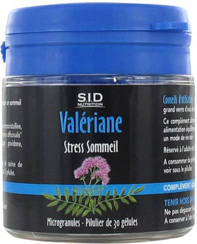 S.I.D Nutrition Stress Slaap Valeriaan 30 Capsules
