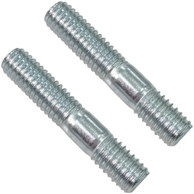 Dailygoods- Uitlaatbout Set van 2 - Vervangingsonderdeel voor 50cc/70cc/90cc/110cc/125cc/150cc - Geschikt voor Chinese Dirtbike/ATV - Hoogwaardige Kwaliteit - Duurzaam Materiaal - Motorfietsbout