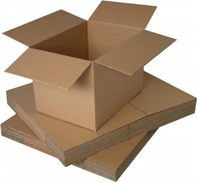 Specipack - 20 stuks Amerikaanse Vouwdoos L 400 x 300 x 200 mm - Enkele golf verzenddoos
