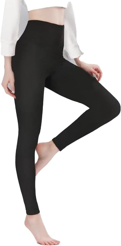 Dames Thermische Winter Leggings van Katoen voor Comfort en Warmte tijdens Koude Dagen