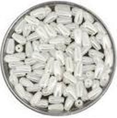 0802-06314 Parels druppelvormig wit 3x6 mm