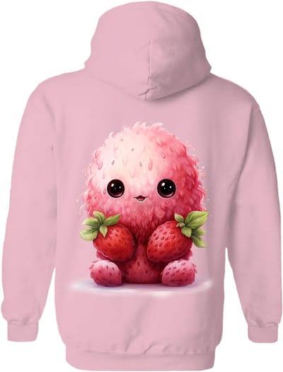Aardbei Sitting Strawberry The Coloured House Hoodie S