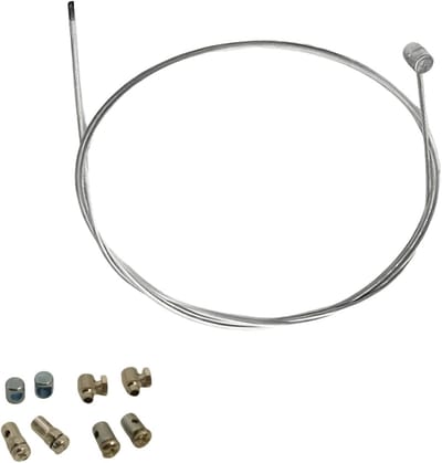 Universele koppelingskabel Ø 2 mm met kabelbinders, duurzame en veelzijdige reparatieset voor motoren, essentieel voor soepele werking
