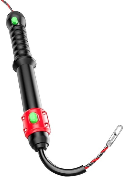 Kabeltrekker - Draadtrekker Visband - Leidingen Trekken - Ergonomisch Handvat - 1.1 kg - Grijs