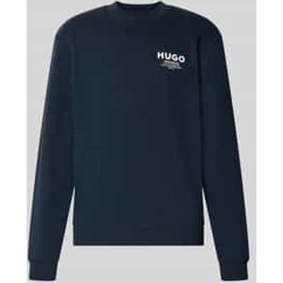 Regular fit sweatshirt van zuivere katoen model 'Nespon'