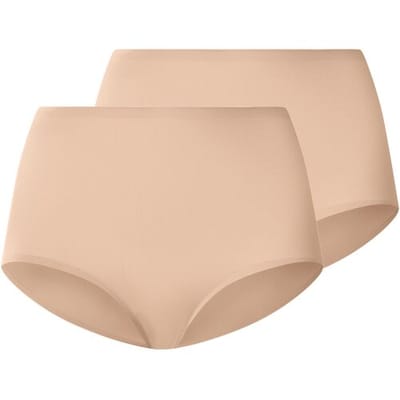 ESMARA Set van 2 dames onderbroeken (Beige, XS (32/34))