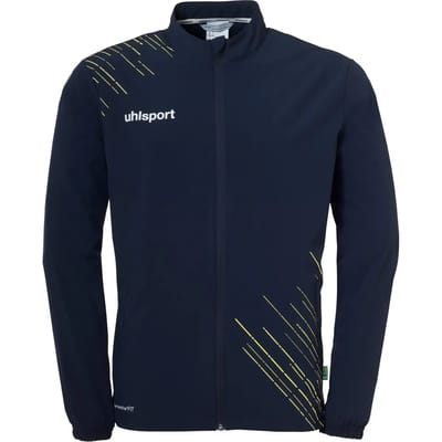 Uhlsport Score 26 Evo Presentatiejack Kinderen - Marine / Fluogeel | Maat: 116