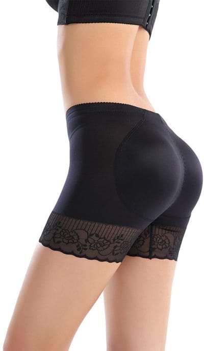 Allecto - Butt Lifter Shapewear - Naadloze Body Shaper - Gewatteerd Ondergoed - Hip Enhancer Control Slipje - Voor Dames - L/XL/XXL
