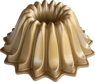Tulband Bakvorm "Lotus Bundt Pan" - Nordic Ware | Premier Gold