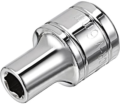 Dailygoods- Dopsleutelset 6mm - Chroom-vanadiumstaal - Onderhoud - Auto Reparatie - Duurzaam - Slijtvast en Corrosiebestendig - Steeksleutel