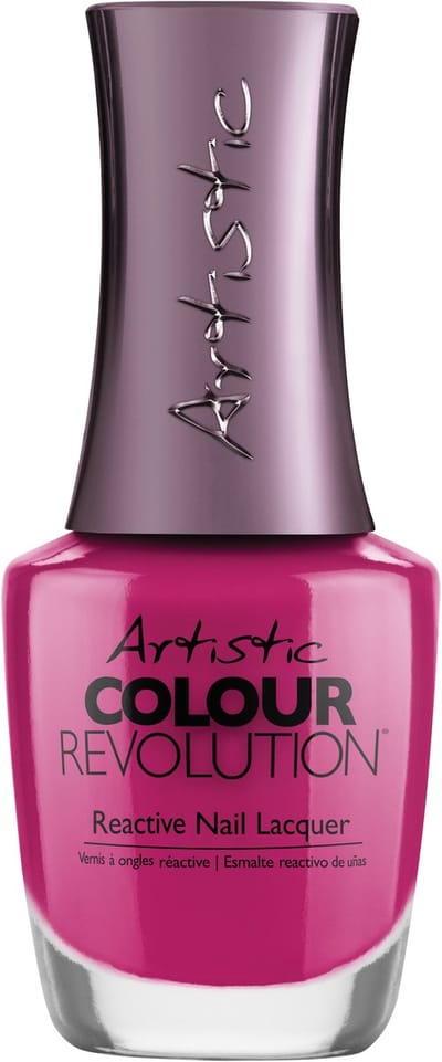 Artistic Nail Design Colour Revolution 'HIBISCUS HEAT' (Fuchsia Zacht Parelmoer Crème)